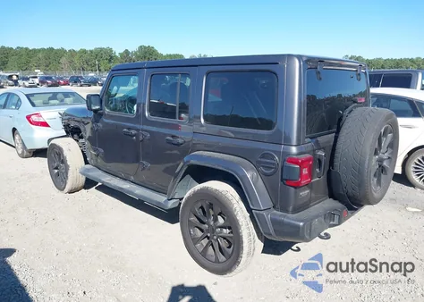 2021 Jeep Wrangler Unlimited High Altitude 4X4 из США, поврежденный, VIN 1C4HJXEGXMW665490